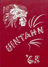 Uintah High School 1963 yearbook cover photo