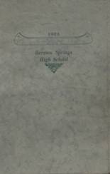 Berrien Springs High School 1923 yearbook cover photo