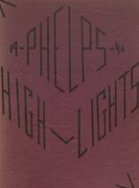 Central High School 1940 yearbook cover photo