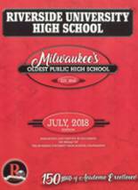 Riverside High School 2018 yearbook cover photo