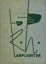 Kelly High School 1956 yearbook cover photo