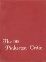 Pinkerton Academy 1963 yearbook cover photo