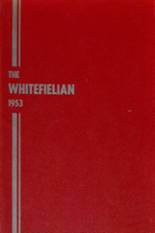 Whitefield High School 1953 yearbook cover photo
