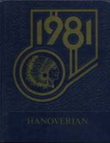 Hanover High School 1981 yearbook cover photo