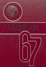 Amery High School 1967 yearbook cover photo