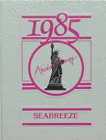 Seaside High School 1985 yearbook cover photo