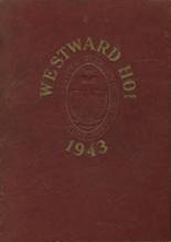 Western High School 407 1943 yearbook cover photo