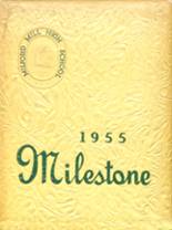Milford Mill High School/Academy 1955 yearbook cover photo