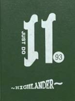 1993 Bonny Eagle High School Yearbook from Standish, Maine cover image