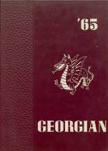 St. George High School 1965 yearbook cover photo