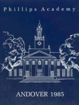 Phillips Academy 1985 yearbook cover photo