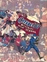 Westbury High School 1987 yearbook cover photo