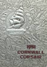 Cornwall High School 1951 yearbook cover photo