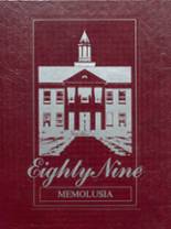 Andalusia High School 1989 yearbook cover photo