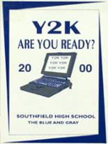 Southfield High School 2000 yearbook cover photo