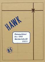 1985 Plainview High School Yearbook from Sheridan, Colorado cover image