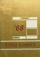 Ecru High School 1968 yearbook cover photo