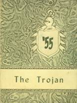 Trenton High School 1955 yearbook cover photo