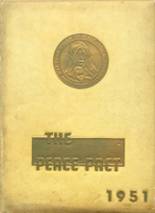 1951 Queen of Peace High School Yearbook from North arlington, New Jersey cover image