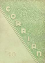 Corry Area High School 1940 yearbook cover photo