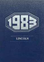 Lincoln Community High School 1983 yearbook cover photo