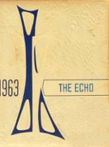 1963 Echo Valley Christian School Yearbook from Wytheville, Virginia cover image