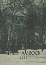 Spalding Academy 1953 yearbook cover photo