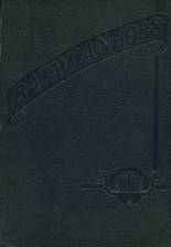 Batavia High School 1938 yearbook cover photo