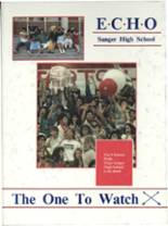 Sanger High School 1987 yearbook cover photo