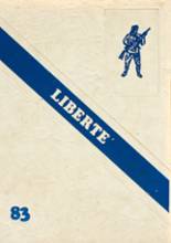 1983 Liberty High School Yearbook from Clarksburg, West Virginia cover image