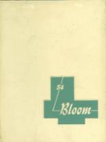 1954 Bloom High School Yearbook from Chicago heights, Illinois cover image