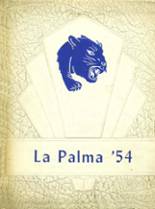 Citrus Union High School 1954 yearbook cover photo