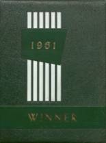 Winthrop High School 1961 yearbook cover photo