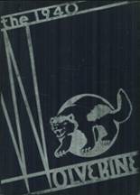 Godwin Heights High School 1940 yearbook cover photo