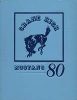 Crane Union High School 1980 yearbook cover photo
