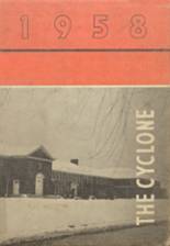 Elizabethton High School 1958 yearbook cover photo