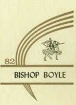 Bishop Boyle High School 1982 yearbook cover photo