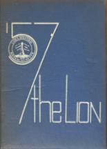 Chelmsford High School 1957 yearbook cover photo