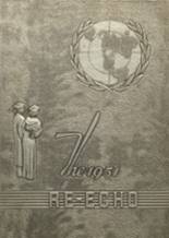 Grafton High School 1951 yearbook cover photo