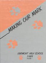 Fairmont High School 1989 yearbook cover photo