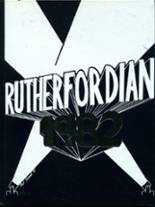 Rutherford High School 1982 yearbook cover photo