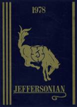 Jefferson Township High School 1978 yearbook cover photo