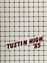 Tustin High School 1985 yearbook cover photo