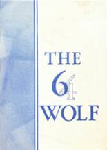 Wolfe City High School 1964 yearbook cover photo