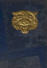 Holy Trinity High School 1952 yearbook cover photo