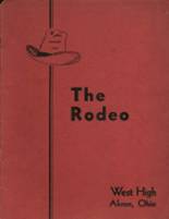 1940 West High School Yearbook from Akron, Ohio cover image