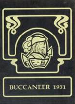 East Buchanan High School 1981 yearbook cover photo