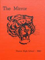 Sharon High School 1982 yearbook cover photo