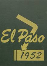 El Paso High School 1952 yearbook cover photo