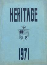 1971 Morgan County High School Yearbook from West liberty, Kentucky cover image